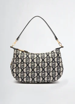 Liu Jo Sac hobo format moyen jacquard|Femme Sac Porté Épaule