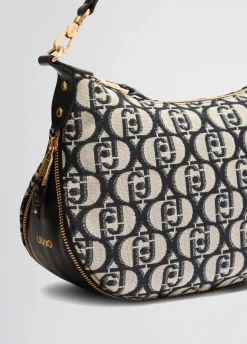 Liu Jo Sac hobo format moyen jacquard|Femme Sac Porté Épaule