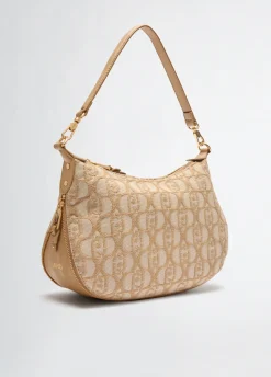 Liu Jo Sac hobo format moyen jacquard|Femme Sac Porté Épaule