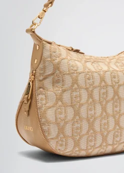 Liu Jo Sac hobo format moyen jacquard|Femme Sac Porté Épaule