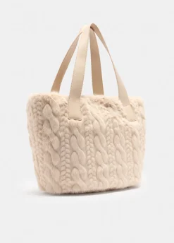 Liu Jo Sac hobo grand format en imitation fourrure|Femme Sac À Main