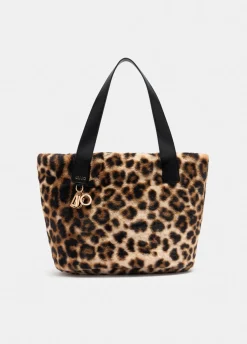 Liu Jo Sac hobo grand format en imitation fourrure|Femme Sac À Main