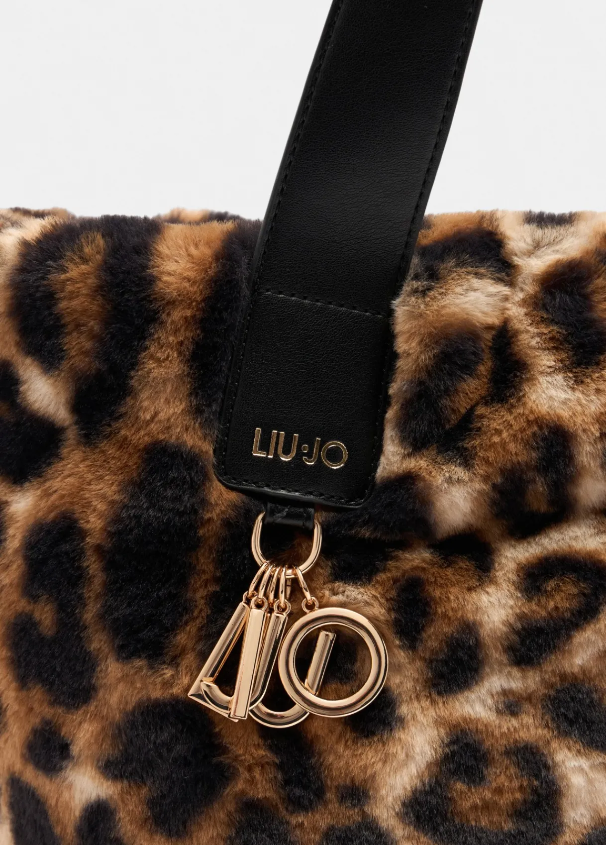 Liu Jo Sac hobo grand format en imitation fourrure|Femme Sac À Main