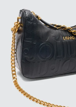 Liu Jo Sac hobo petit format avec logo|Femme Sac Porté Épaule