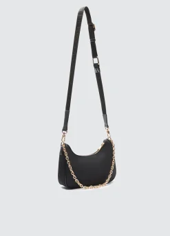 Liu Jo Sac hobo petit format avec charm|Femme Sac Porté Épaule|Sac À Main