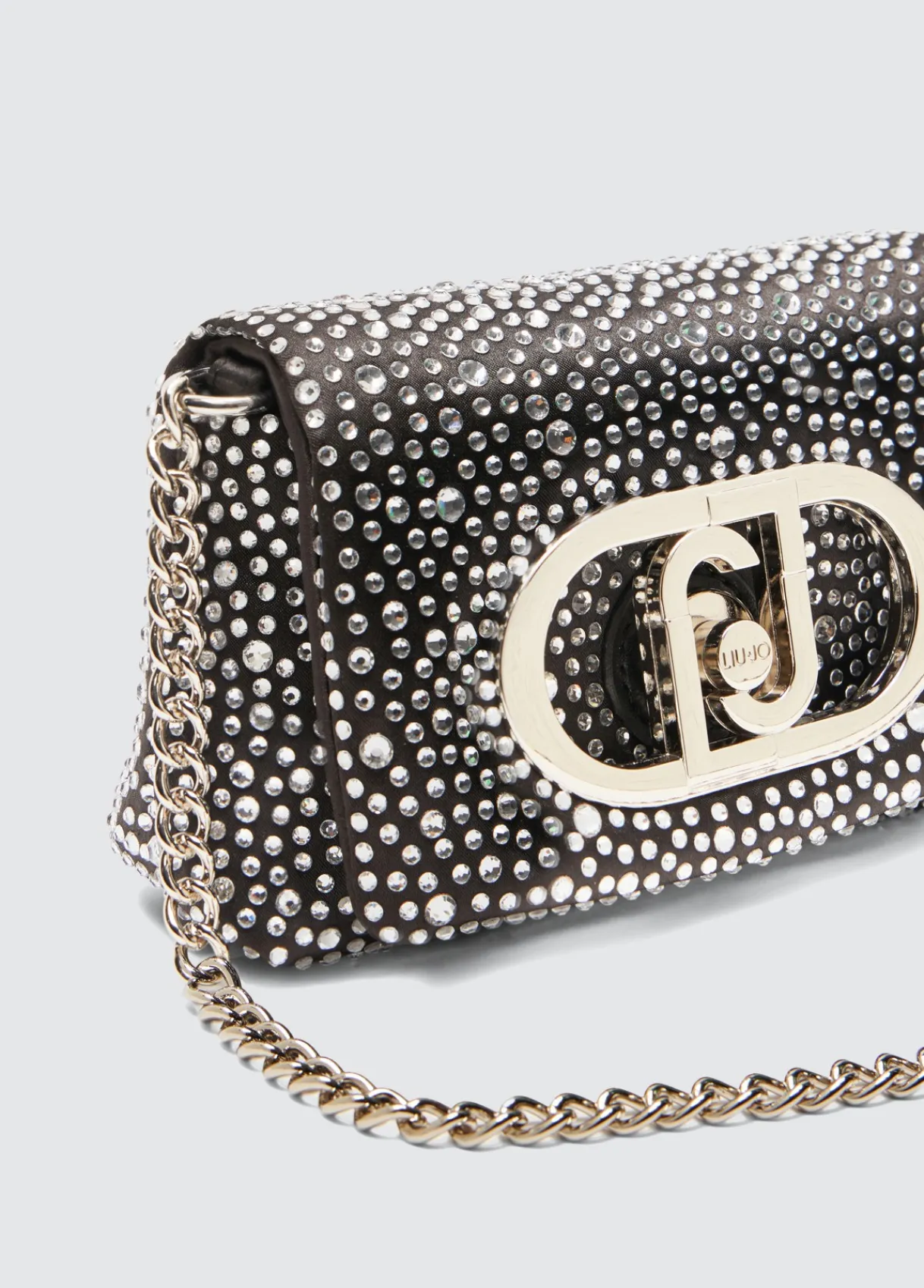 Liu Jo Sac LaPuffy format mini avec strass|Femme Sac Bandoulière|Lapuffy