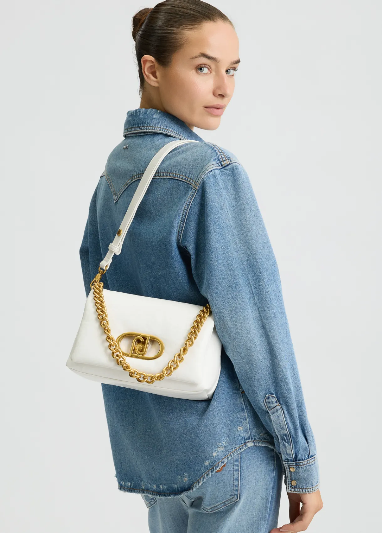 Liu Jo Sac moyen LaPuffy|Femme Sac Porté Épaule|Lapuffy