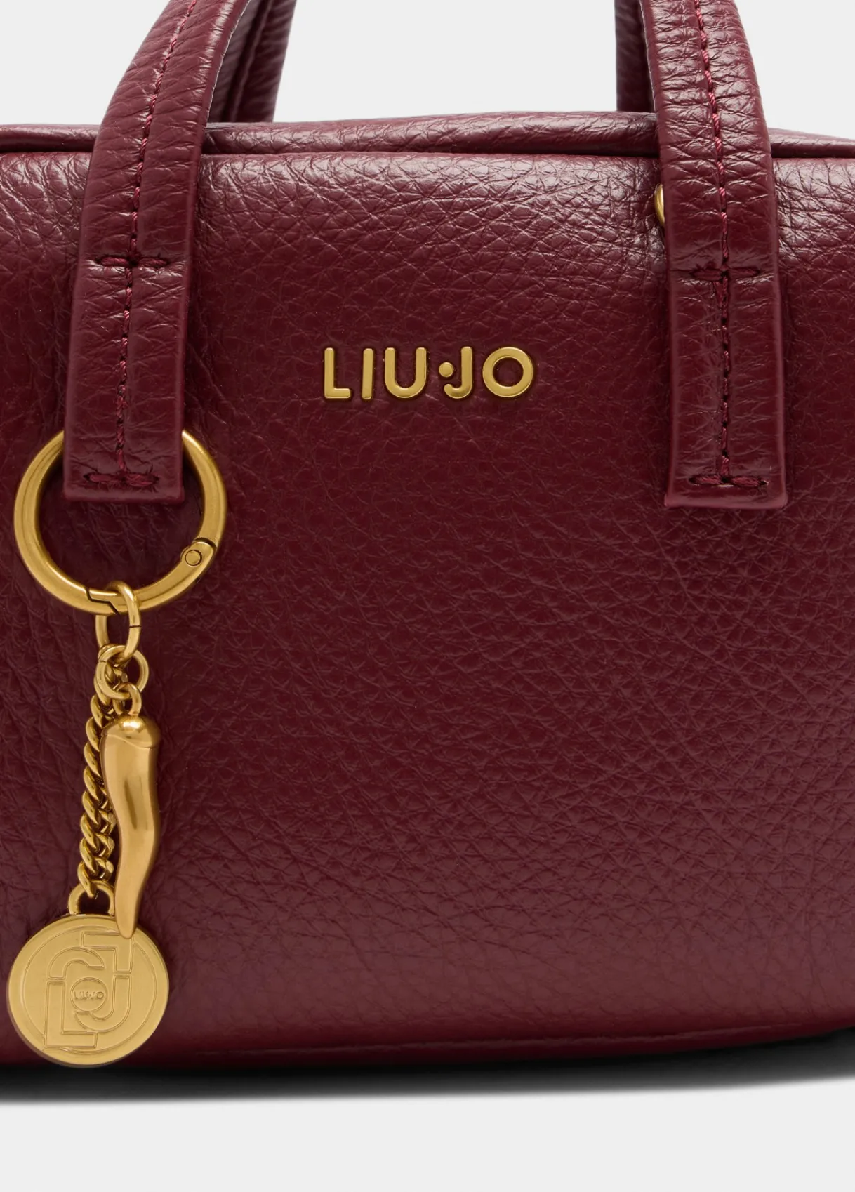 Liu Jo Sac petit format avec charm|Femme Sac Porté Épaule