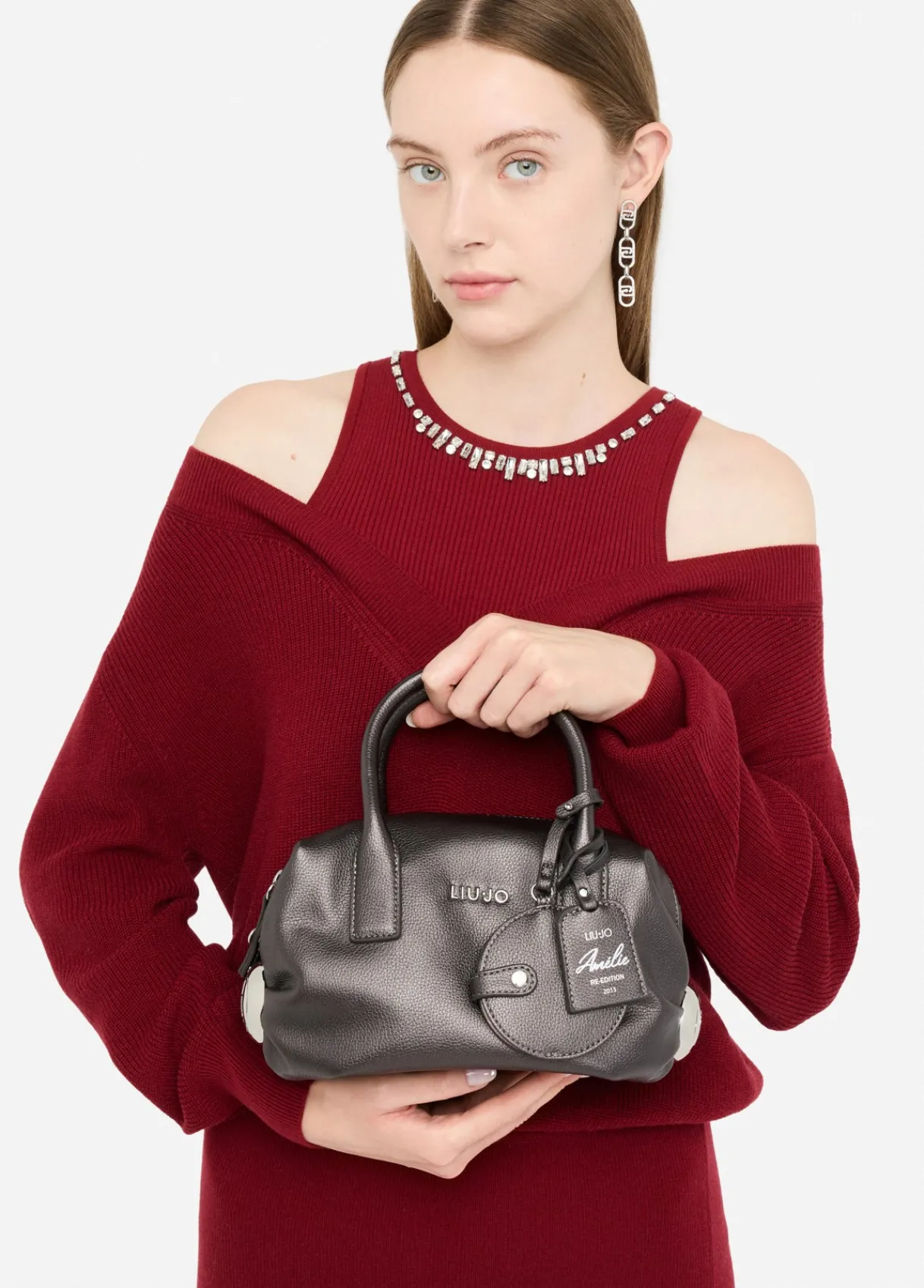 Liu Jo Sac petit format avec charm|Femme Sac À Main