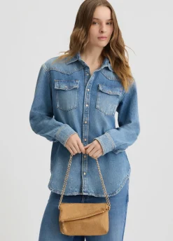 Liu Jo Sac petit format avec strass|Femme Sac Porté Épaule