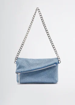 Liu Jo Sac petit format avec strass|Femme Sac Porté Épaule