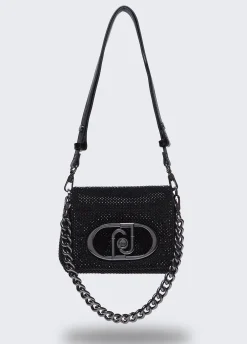 Liu Jo Sac petit format LaPuffy avec strass|Femme Sac Bandoulière|Lapuffy