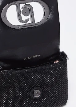 Liu Jo Sac petit format LaPuffy avec strass|Femme Sac Bandoulière|Lapuffy