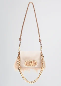 Liu Jo Sac petit format LaPuffy avec plumes|Femme Sac Bandoulière|Lapuffy