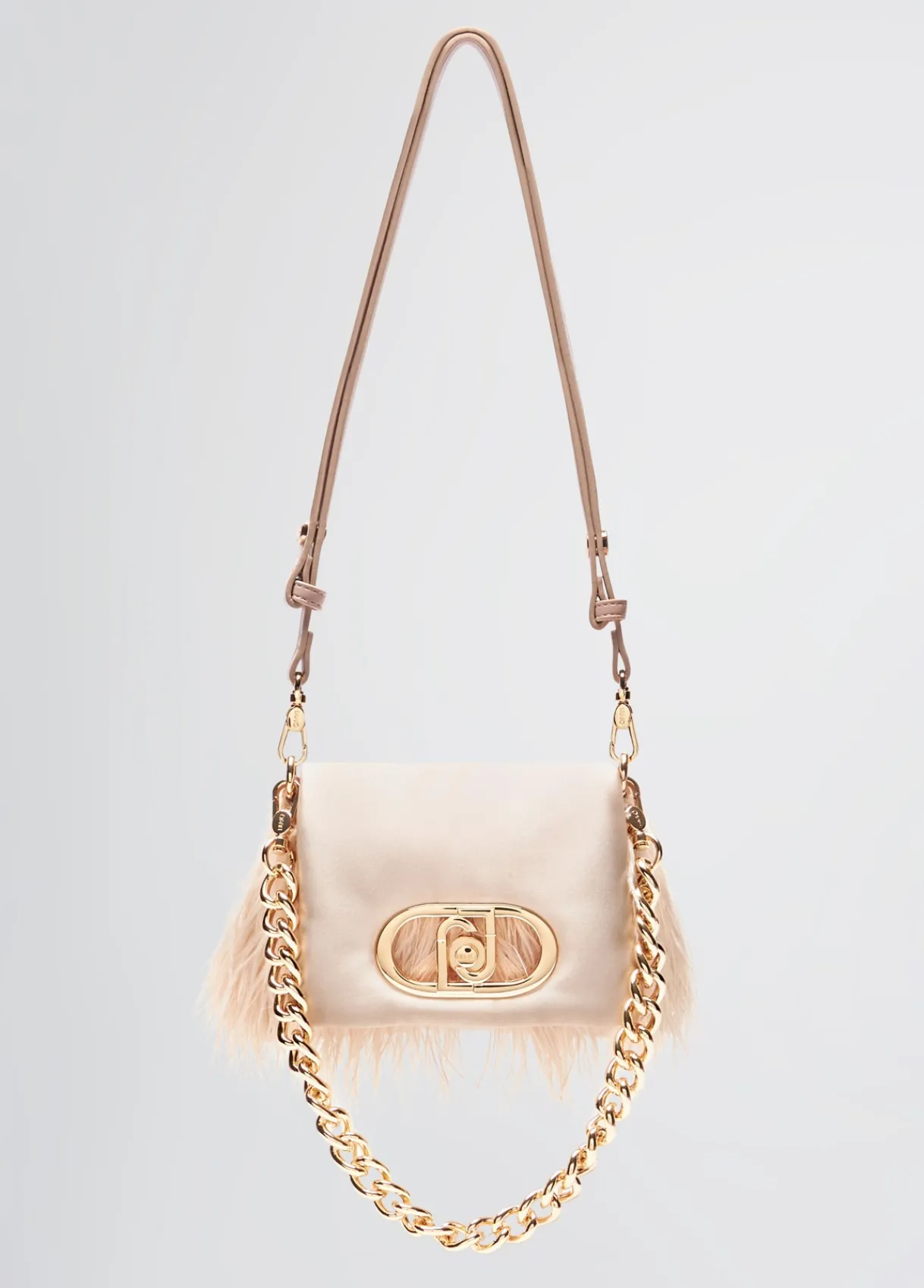 Liu Jo Sac petit format LaPuffy avec plumes|Femme Sac Bandoulière|Lapuffy