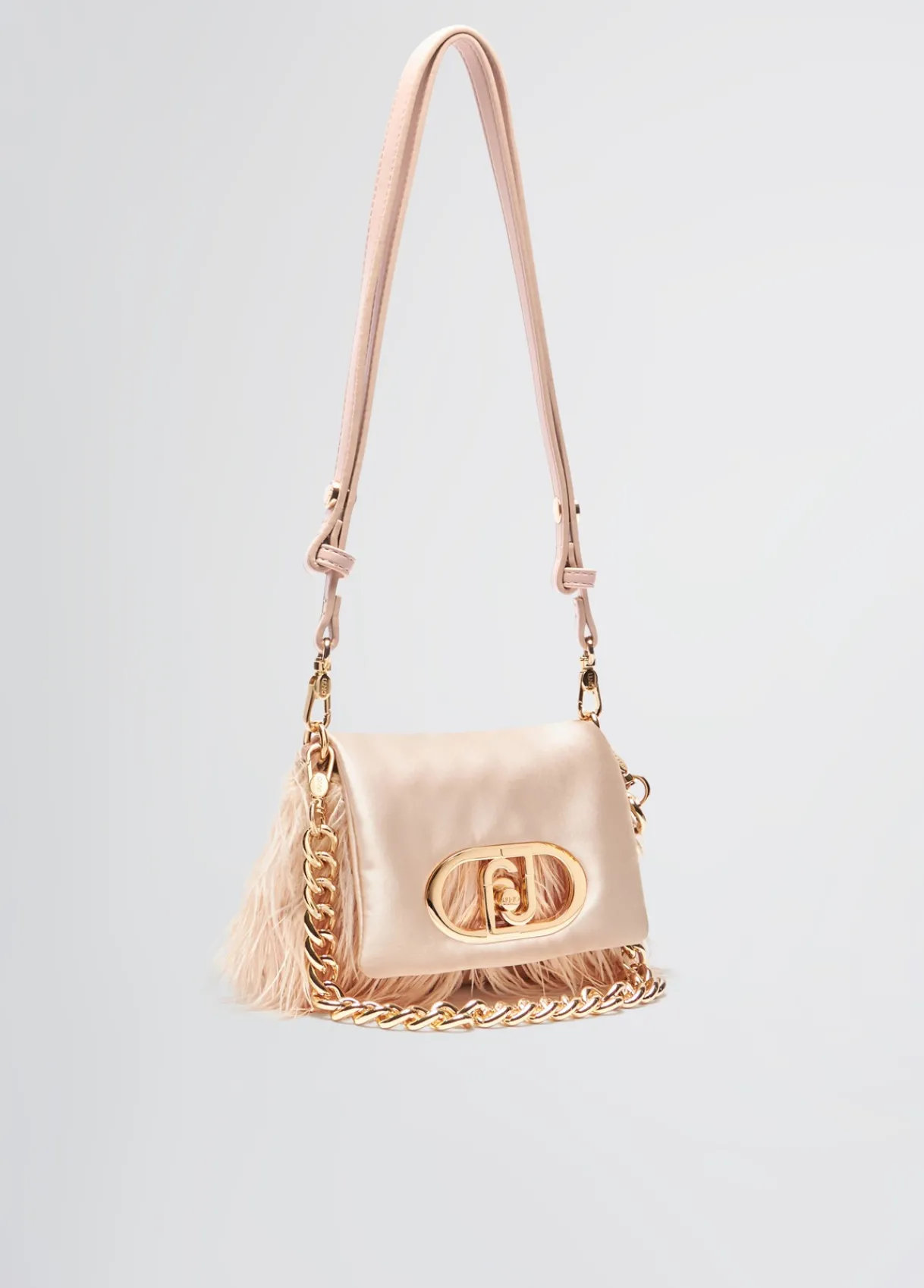 Liu Jo Sac petit format LaPuffy avec plumes|Femme Sac Bandoulière|Lapuffy