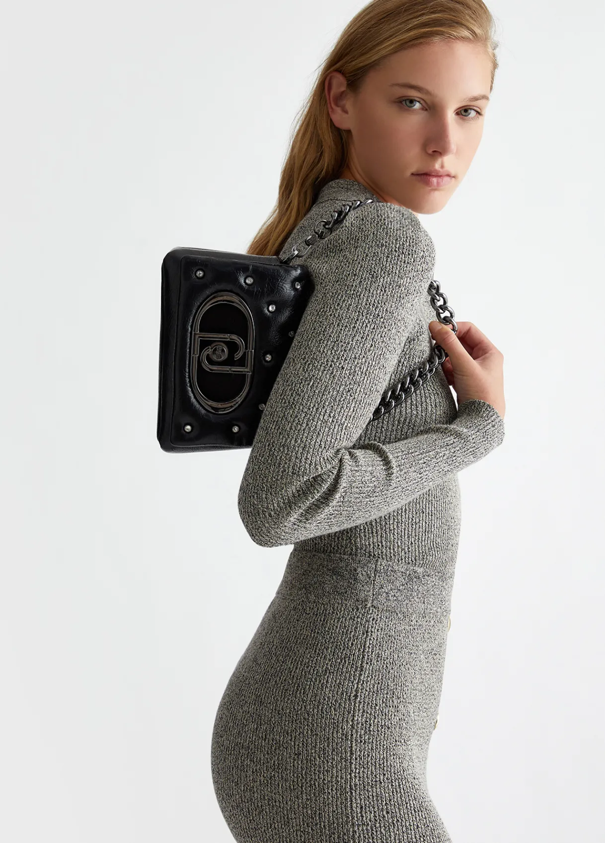 Liu Jo Sac petit format LaPuffy avec strass|Femme Sac Bandoulière|Lapuffy