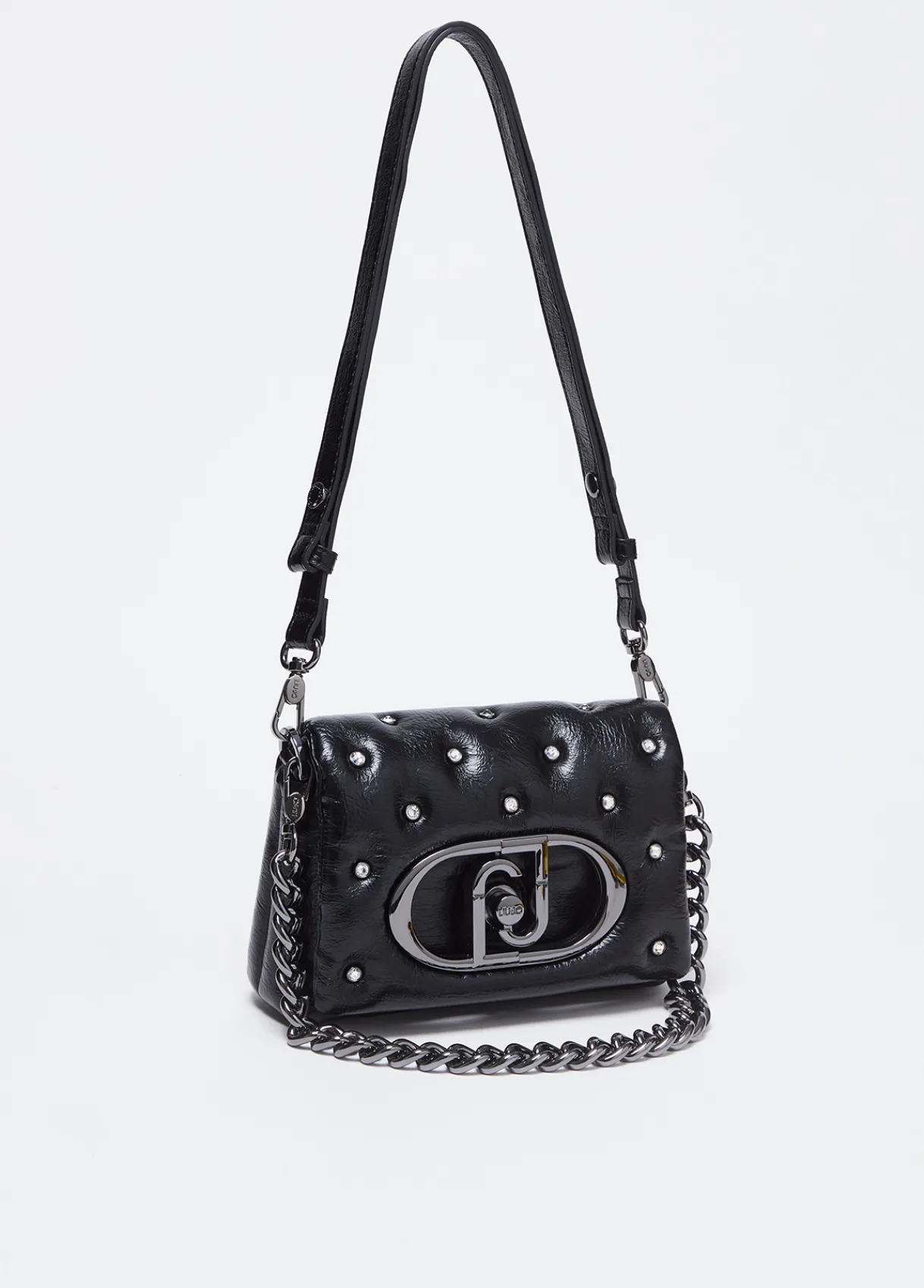 Liu Jo Sac petit format LaPuffy avec strass|Femme Sac Bandoulière|Lapuffy