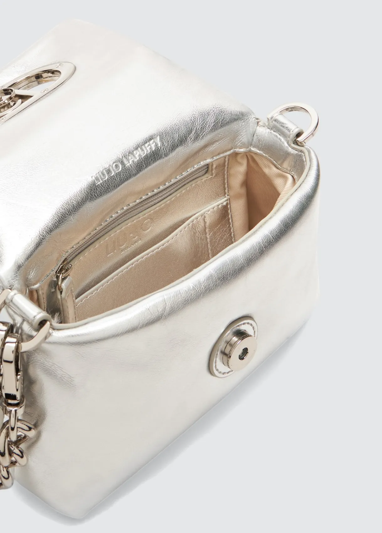 Liu Jo Sac petit format LaPuffy lamé|Femme Sac Bandoulière|Lapuffy