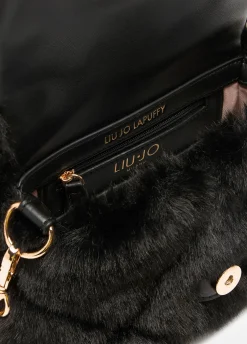 Liu Jo Sac petit format LaPuffy en imitation fourrure|Femme Sac Bandoulière