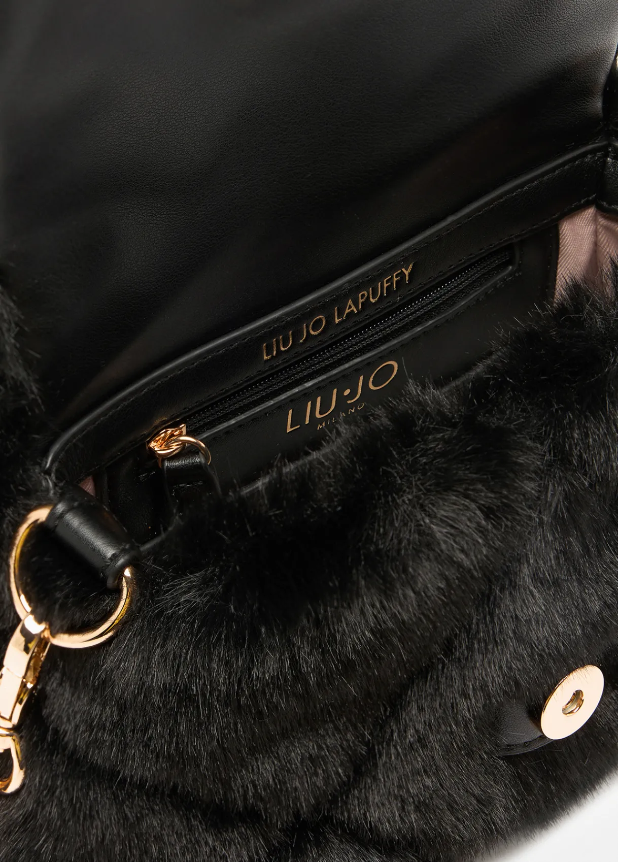 Liu Jo Sac petit format LaPuffy en imitation fourrure|Femme Sac Bandoulière