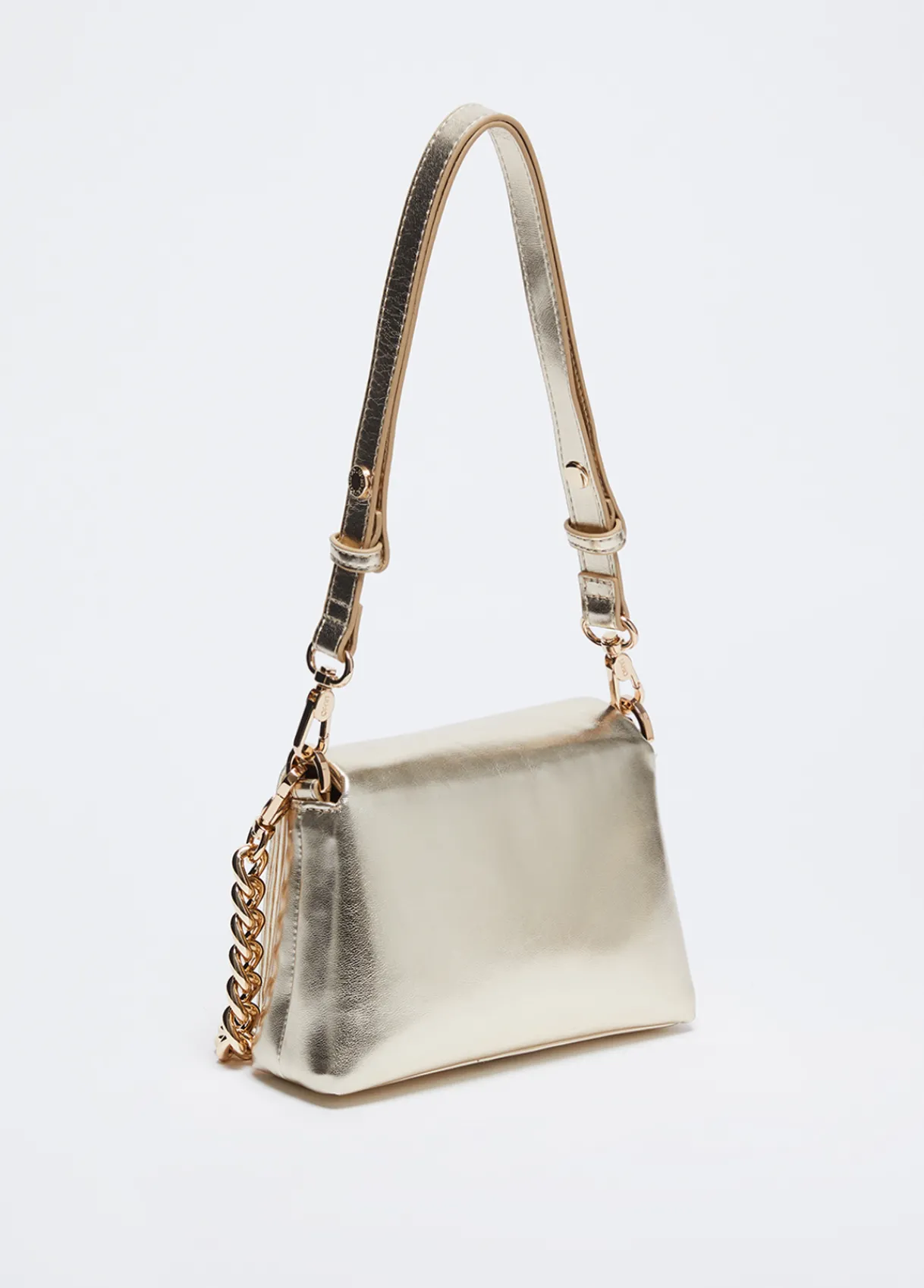 Liu Jo Sac petit fmat LaPuffy lamé|Femme Sac Bandoulière|Lapuffy