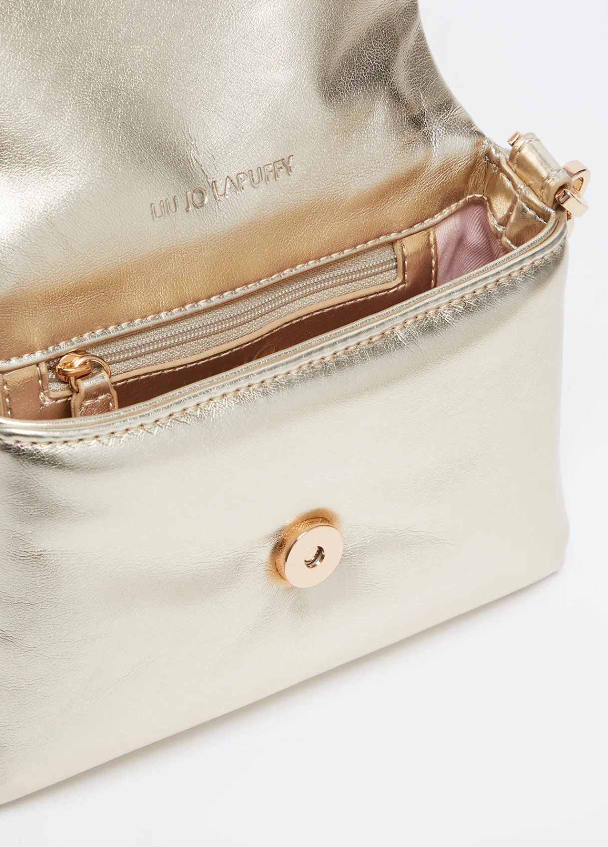 Liu Jo Sac petit fmat LaPuffy lamé|Femme Sac Bandoulière|Lapuffy