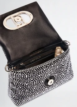 Liu Jo Sac petit format LaPuffy avec strass|Femme Sac Bandoulière
