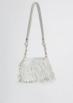 Liu Jo Sac petit format LaPuffy avec plumes|Femme Sac Bandoulière|Lapuffy