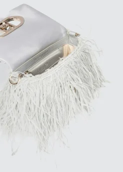 Liu Jo Sac petit format LaPuffy avec plumes|Femme Sac Bandoulière|Lapuffy