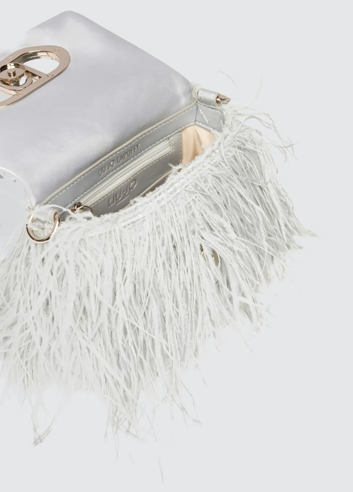 Liu Jo Sac petit format LaPuffy avec plumes|Femme Sac Bandoulière|Lapuffy
