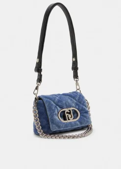 Liu Jo Sac petit format LaPuffy en velours|Femme Sac Bandoulière
