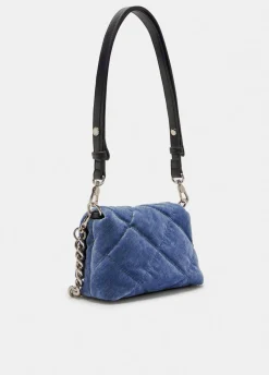 Liu Jo Sac petit format LaPuffy en velours|Femme Sac Bandoulière