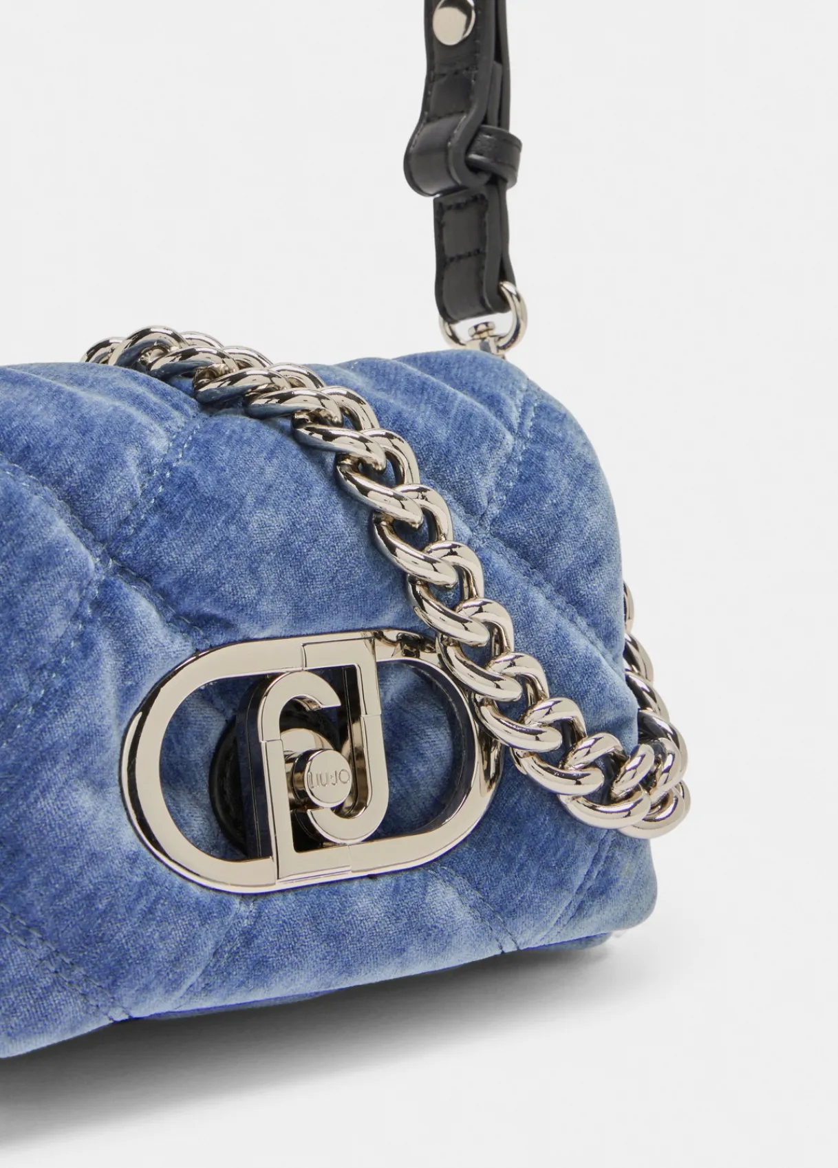 Liu Jo Sac petit format LaPuffy en velours|Femme Sac Bandoulière