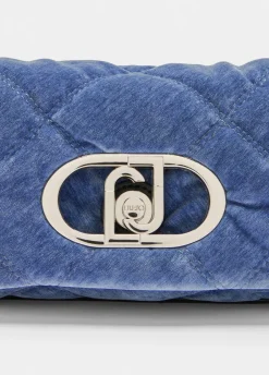 Liu Jo Sac petit format LaPuffy en velours|Femme Sac Bandoulière