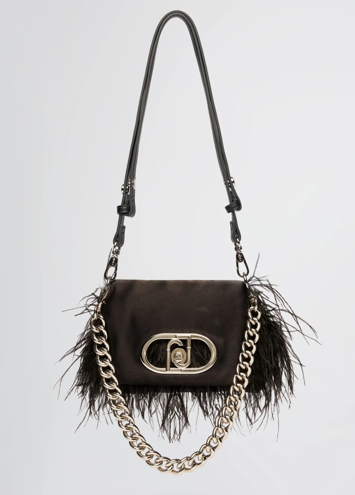 Liu Jo Sac petit format LaPuffy avec plumes|Femme Sac Bandoulière|Lapuffy