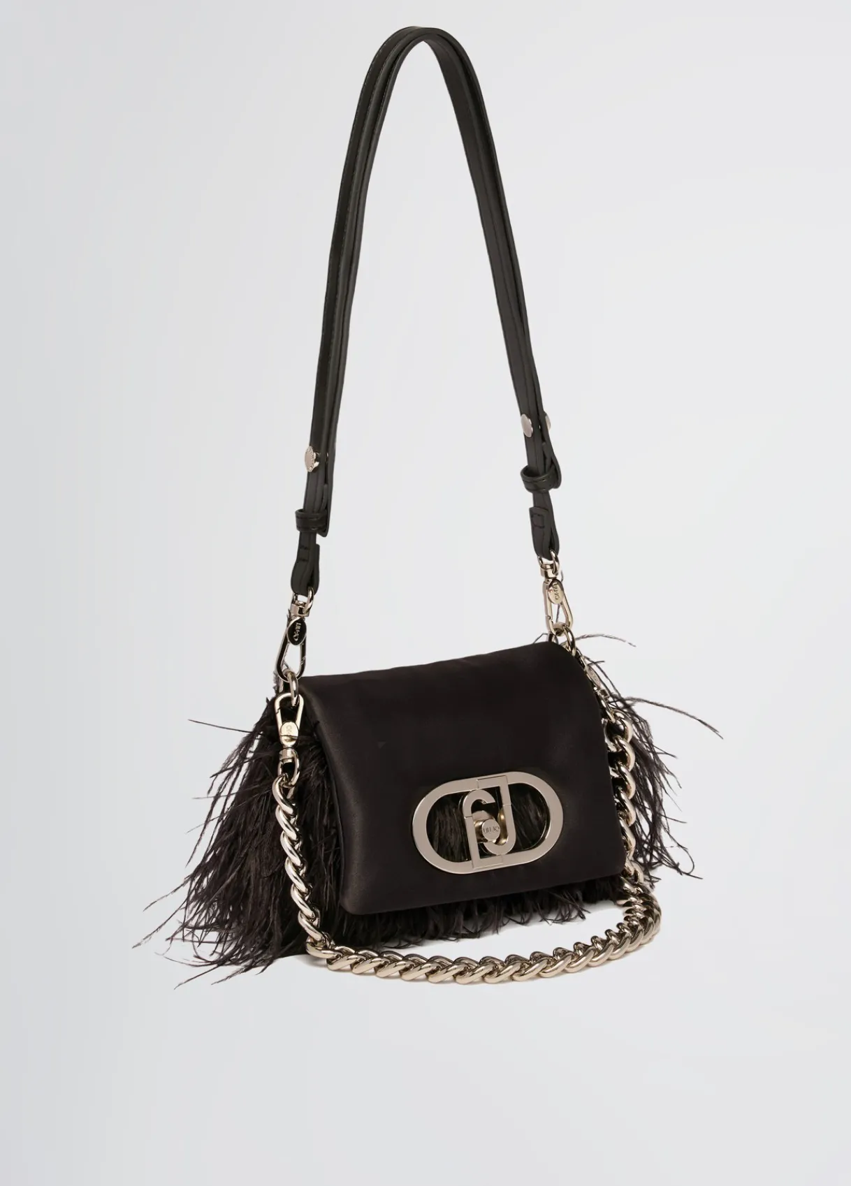 Liu Jo Sac petit format LaPuffy avec plumes|Femme Sac Bandoulière|Lapuffy