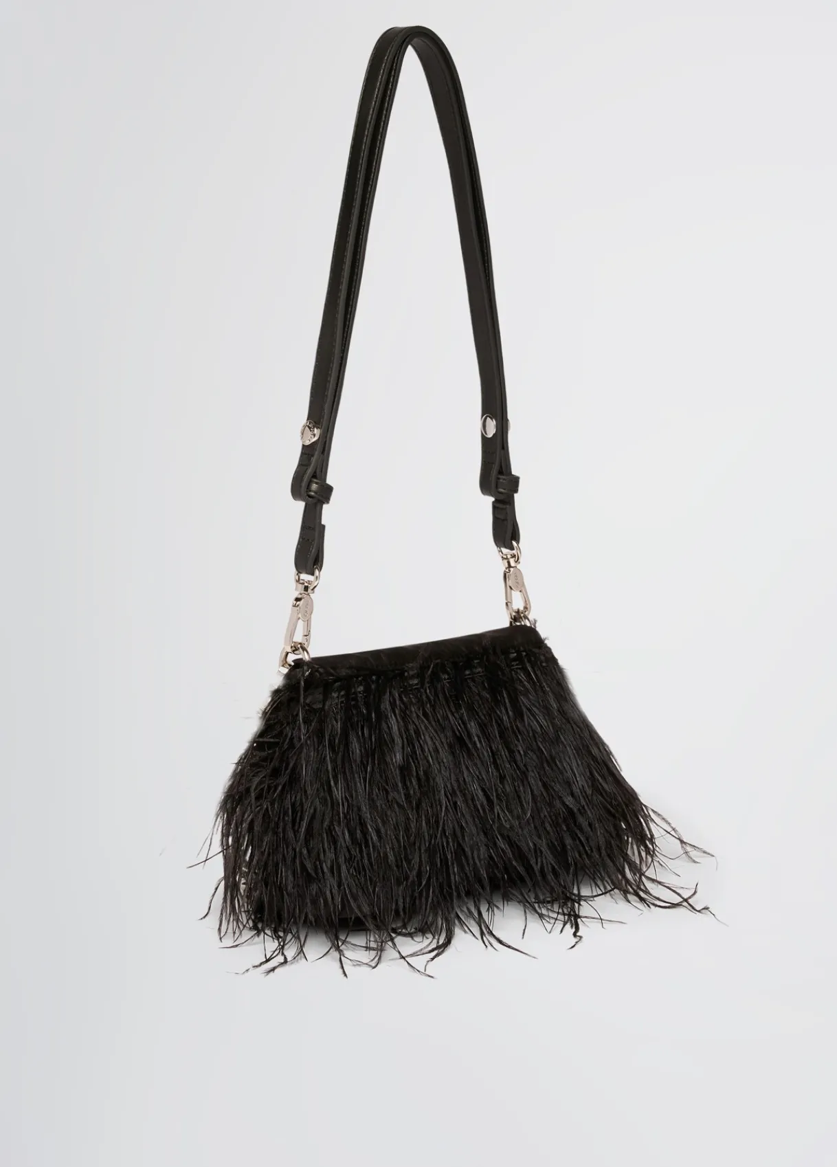 Liu Jo Sac petit format LaPuffy avec plumes|Femme Sac Bandoulière|Lapuffy