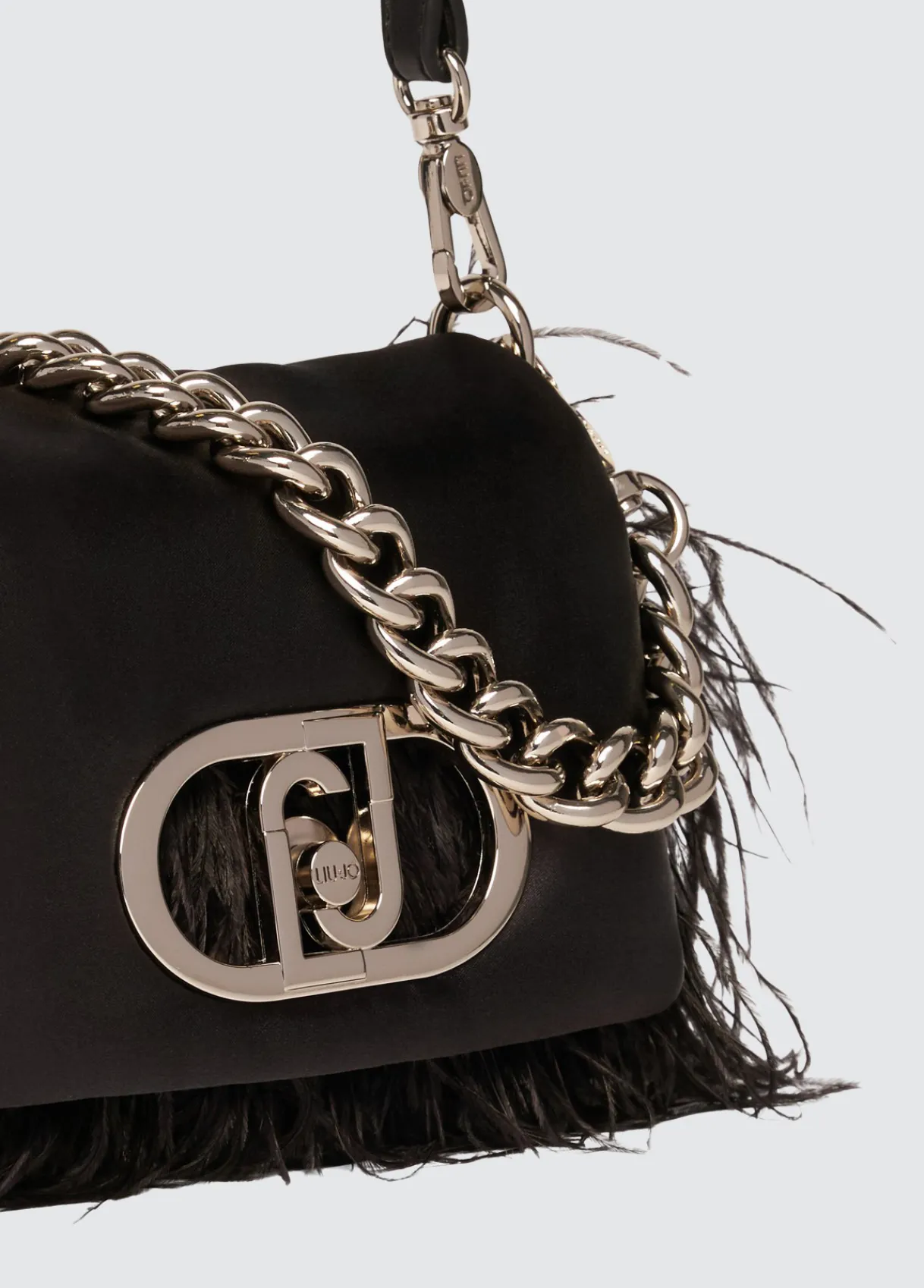 Liu Jo Sac petit format LaPuffy avec plumes|Femme Sac Bandoulière|Lapuffy