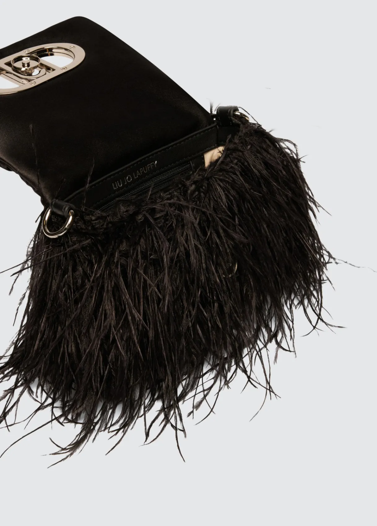 Liu Jo Sac petit format LaPuffy avec plumes|Femme Sac Bandoulière|Lapuffy