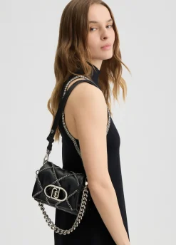 Liu Jo Sac petit format LaPuffy avec chaînes|Femme Sac Bandoulière|Lapuffy