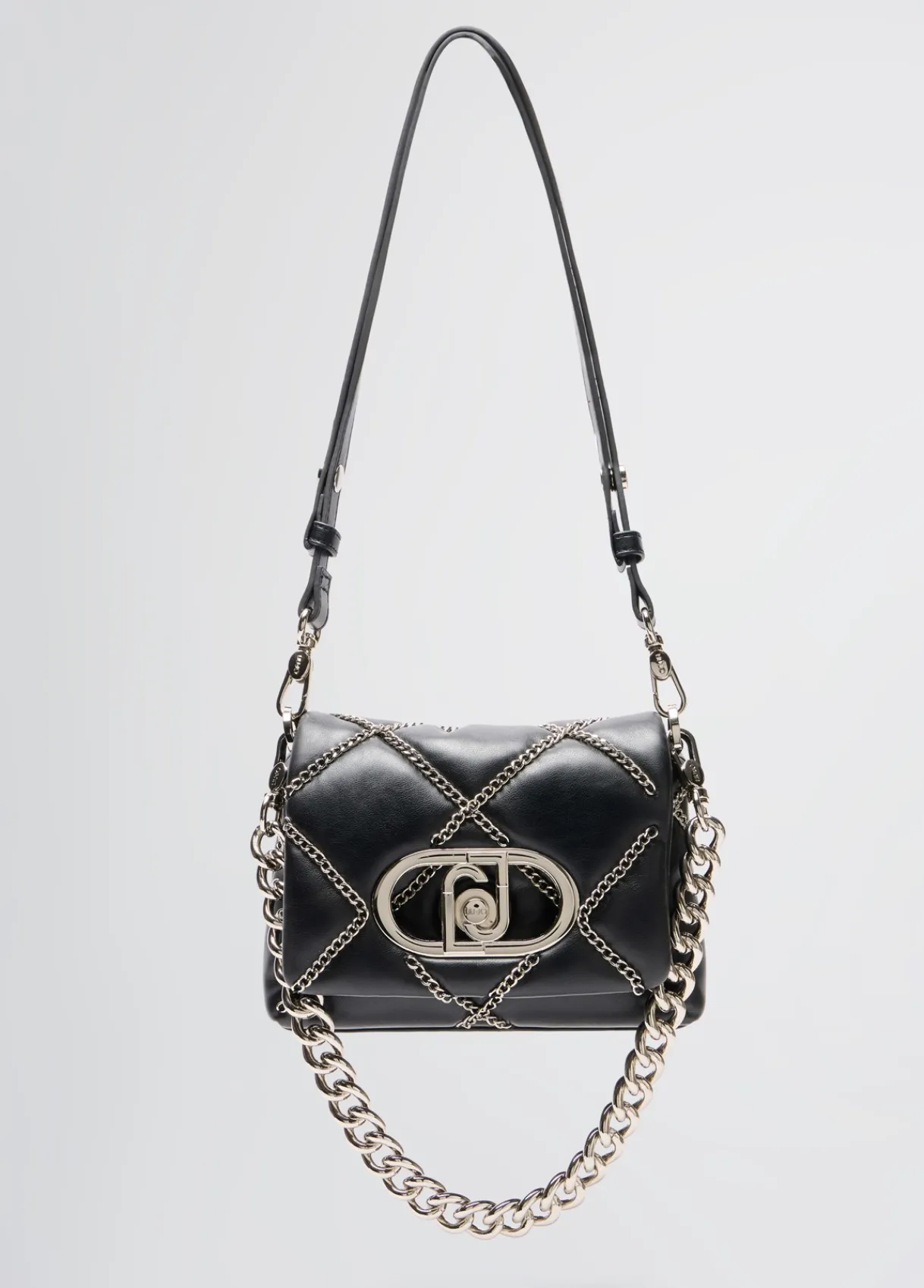 Liu Jo Sac petit format LaPuffy avec chaînes|Femme Sac Bandoulière|Lapuffy