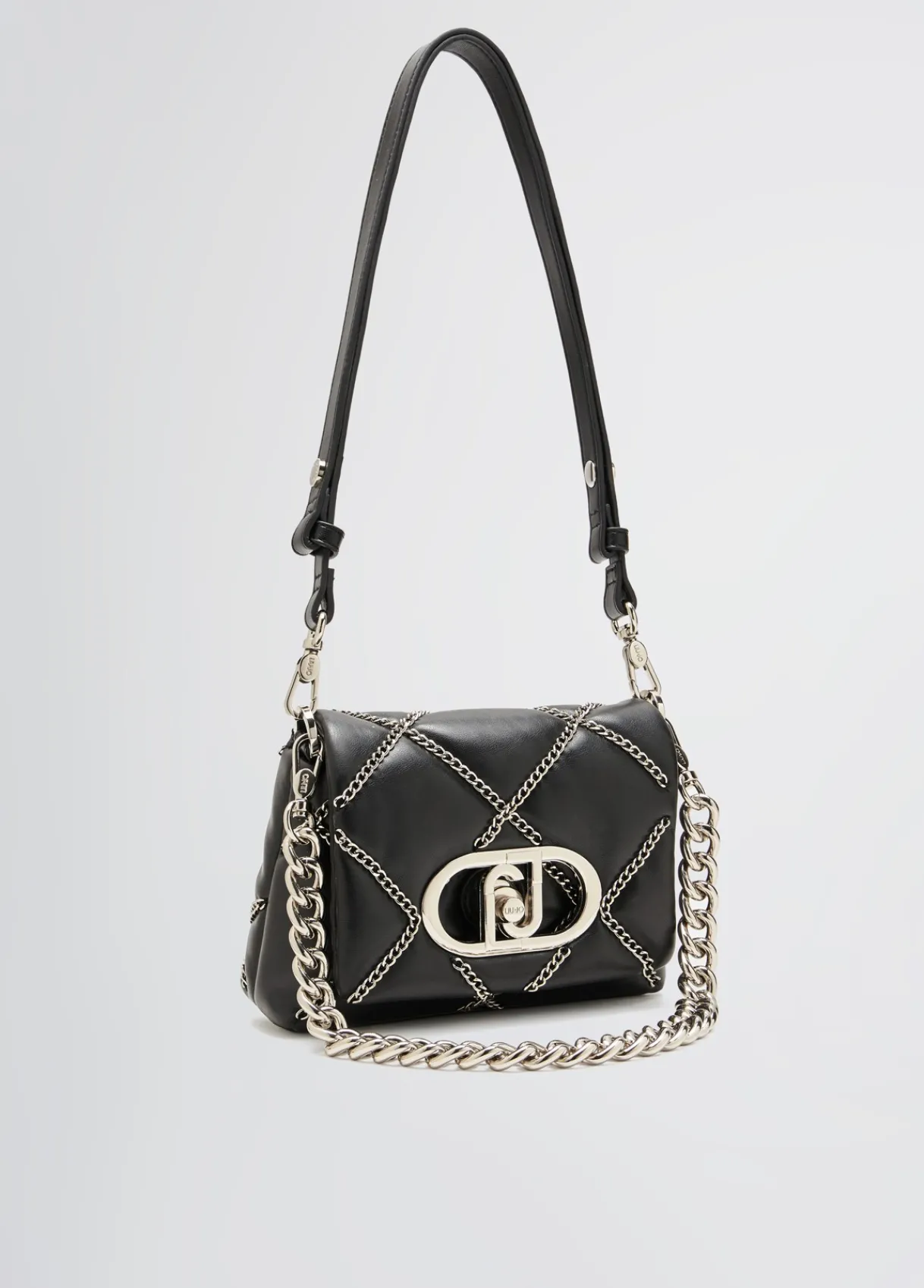 Liu Jo Sac petit format LaPuffy avec chaînes|Femme Sac Bandoulière|Lapuffy