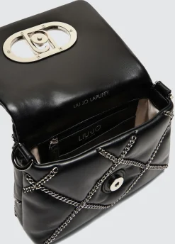 Liu Jo Sac petit format LaPuffy avec chaînes|Femme Sac Bandoulière|Lapuffy
