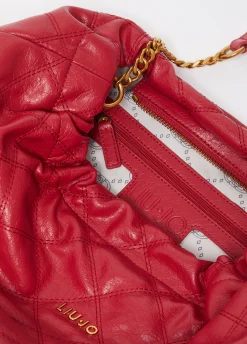 Liu Jo Sac porté épaule format moyen matelassé|Femme Sac Porté Épaule