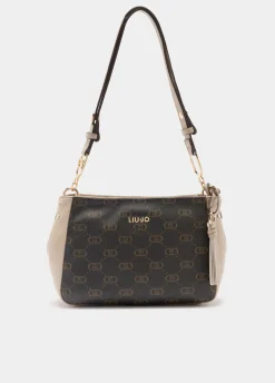 Liu Jo Sac porté épaule format moyen monogrammé|Femme Sac Bandoulière