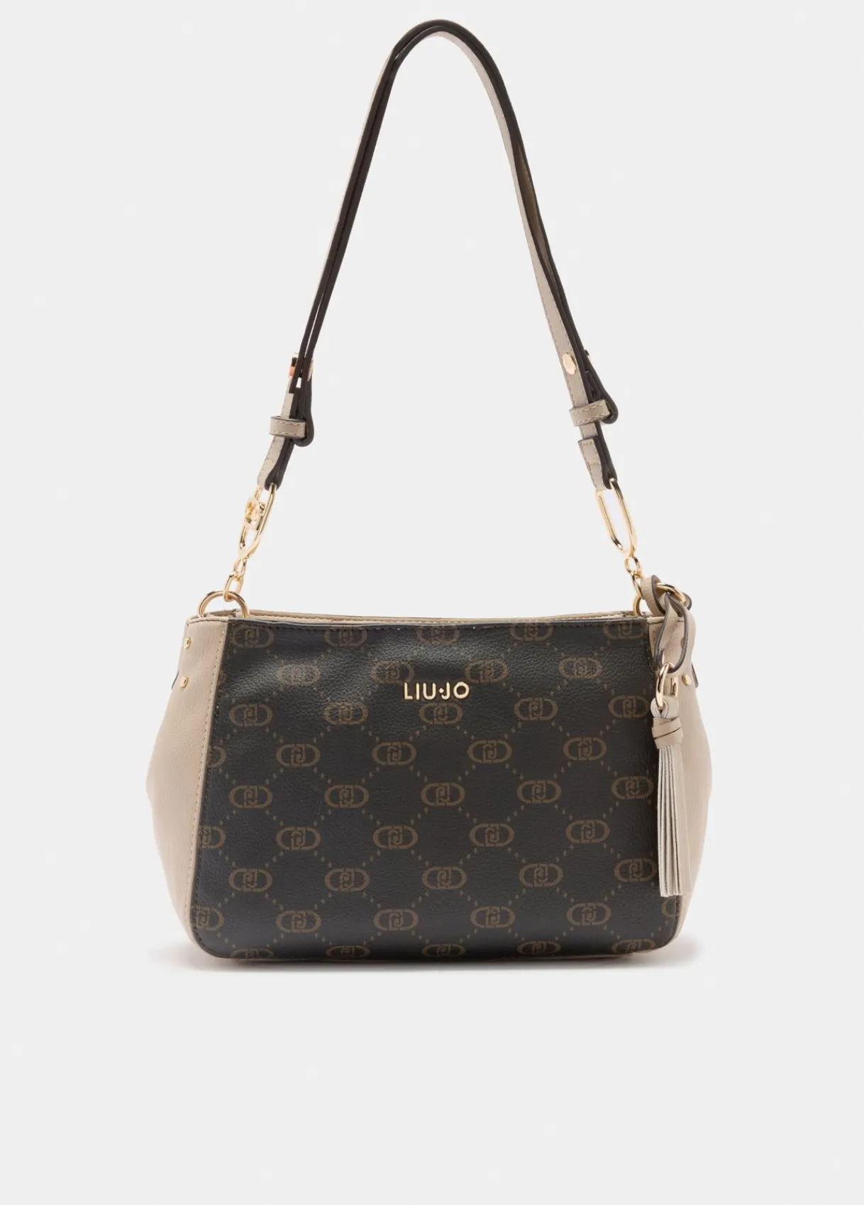 Liu Jo Sac porté épaule format moyen monogrammé|Femme Sac Bandoulière