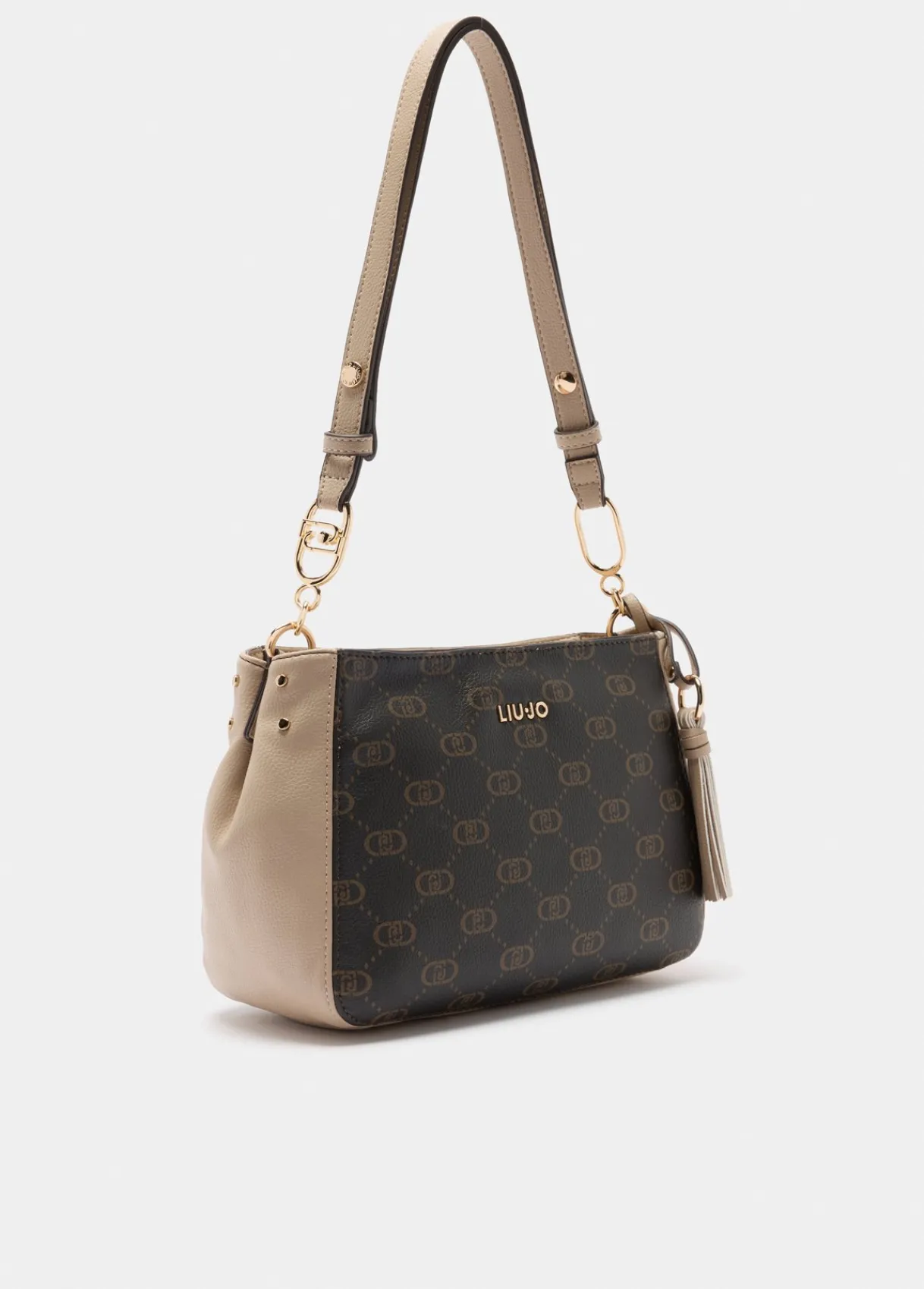 Liu Jo Sac porté épaule format moyen monogrammé|Femme Sac Bandoulière