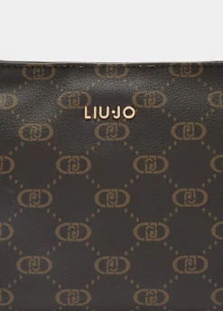 Liu Jo Sac porté épaule format moyen monogrammé|Femme Sac Bandoulière