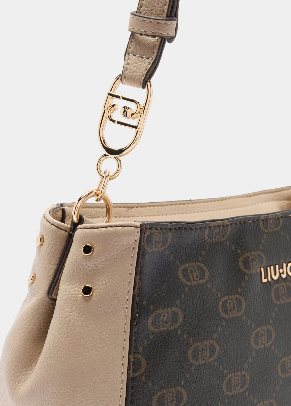 Liu Jo Sac porté épaule format moyen monogrammé|Femme Sac Bandoulière